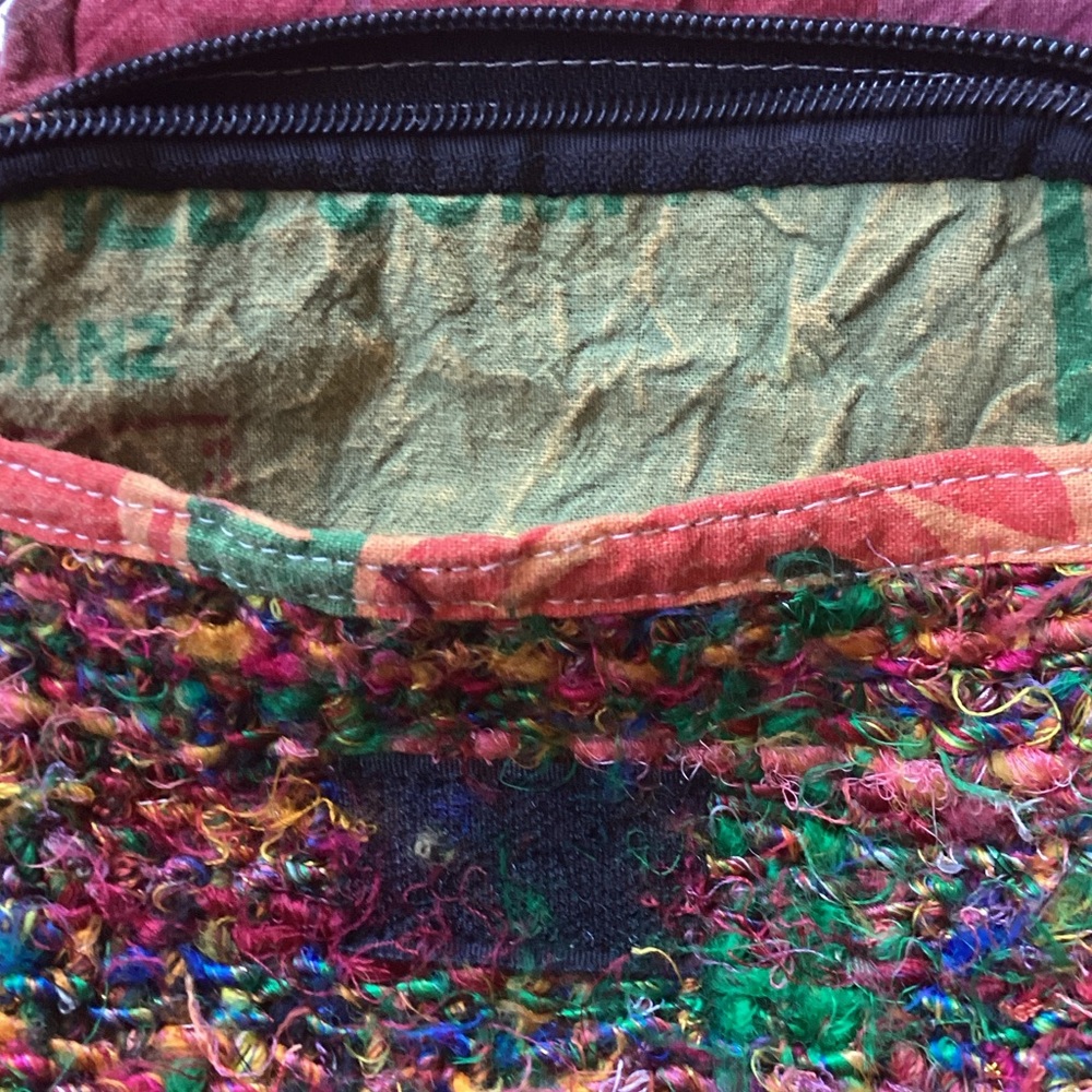Multicolor Patchwork Crossbody Bag - image 6